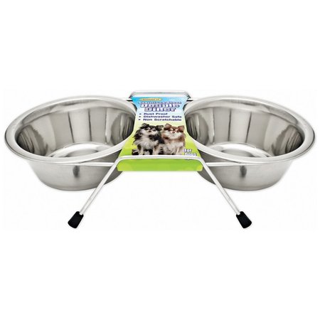 WESTMINSTER PET PRODUCTS 11.8Oz Ss Dbl Dinerbowl 19416